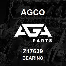 Z17639 Agco BEARING | AGA Parts