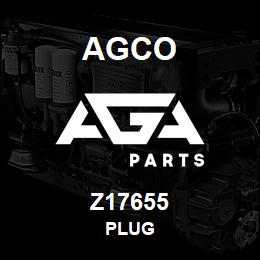 Z17655 Agco PLUG | AGA Parts