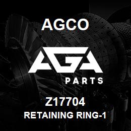 Z17704 Agco RETAINING RING-1 | AGA Parts