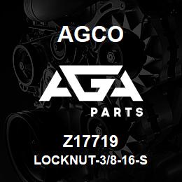 Z17719 Agco LOCKNUT-3/8-16-S | AGA Parts