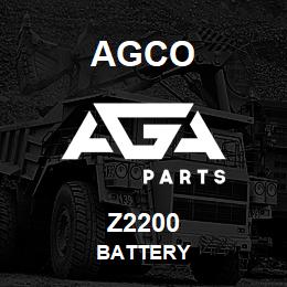 Z2200 Agco BATTERY | AGA Parts