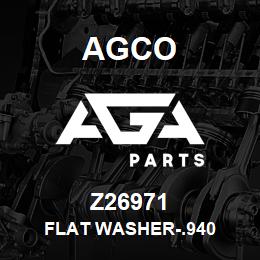 Z26971 Agco FLAT WASHER-.940 | AGA Parts