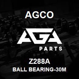 Z288A Agco BALL BEARING-30M | AGA Parts