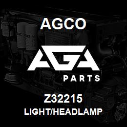 Z32215 Agco LIGHT/HEADLAMP | AGA Parts