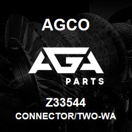 Z33544 Agco CONNECTOR/TWO-WA | AGA Parts