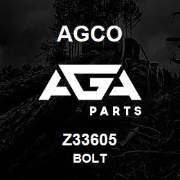 Z33605 Agco BOLT | AGA Parts