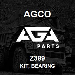 Z389 Agco KIT, BEARING | AGA Parts