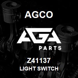 Z41137 Agco LIGHT SWITCH | AGA Parts