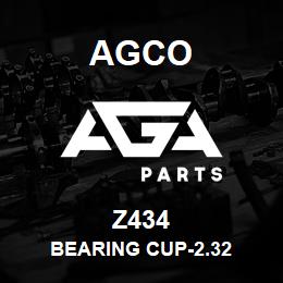 Z434 Agco BEARING CUP-2.32 | AGA Parts