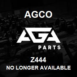 Z444 Agco NO LONGER AVAILABLE | AGA Parts