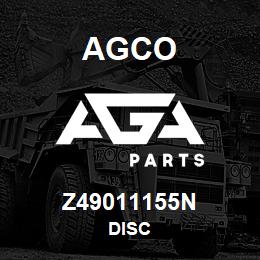 Z49011155N Agco DISC | AGA Parts