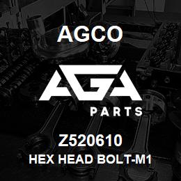 Z520610 Agco HEX HEAD BOLT-M1 | AGA Parts