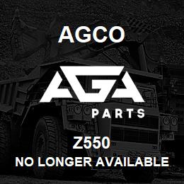 Z550 Agco NO LONGER AVAILABLE | AGA Parts