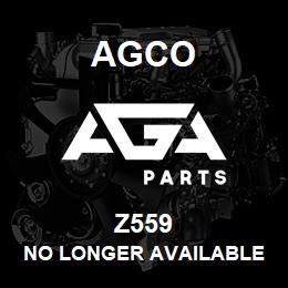 Z559 Agco NO LONGER AVAILABLE | AGA Parts