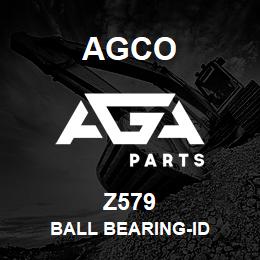 Z579 Agco BALL BEARING-ID | AGA Parts