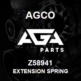 Z58941 Agco EXTENSION SPRING | AGA Parts