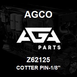 Z62125 Agco COTTER PIN-1/8" | AGA Parts