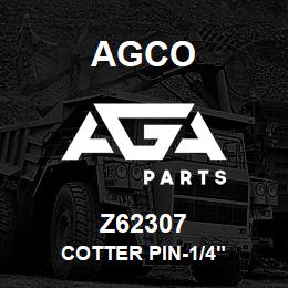 Z62307 Agco COTTER PIN-1/4" | AGA Parts