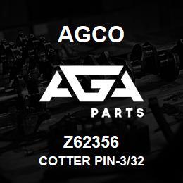 Z62356 Agco COTTER PIN-3/32 | AGA Parts