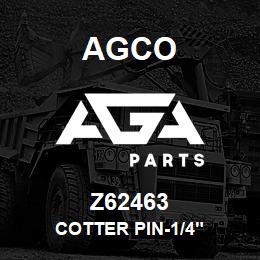 Z62463 Agco COTTER PIN-1/4" | AGA Parts