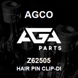 Z62505 Agco HAIR PIN CLIP-DI | AGA Parts