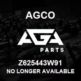 Z625443W91 Agco NO LONGER AVAILABLE | AGA Parts