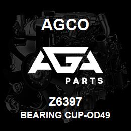 Z6397 Agco BEARING CUP-OD49 | AGA Parts