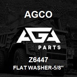 Z6447 Agco FLAT WASHER-5/8" | AGA Parts