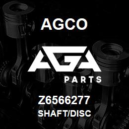 Z6566277 Agco SHAFT/DISC | AGA Parts