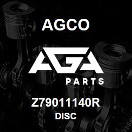 Z79011140R Agco DISC | AGA Parts