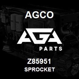 Z85951 Agco SPROCKET | AGA Parts