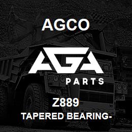 Z889 Agco TAPERED BEARING- | AGA Parts