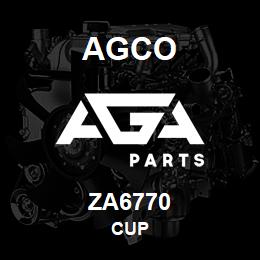 ZA6770 Agco CUP | AGA Parts