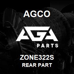 ZONE322S Agco REAR PART | AGA Parts