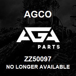 ZZ50097 Agco NO LONGER AVAILABLE | AGA Parts