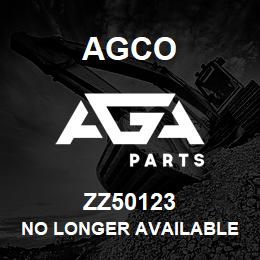 ZZ50123 Agco NO LONGER AVAILABLE | AGA Parts