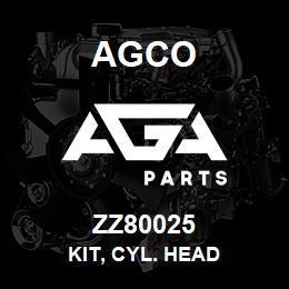 ZZ80025 Agco KIT, CYL. HEAD | AGA Parts