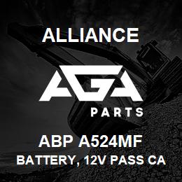 ABP A524MF Alliance BATTERY, 12V PASS CAR GRP24 550CCA | AGA Parts
