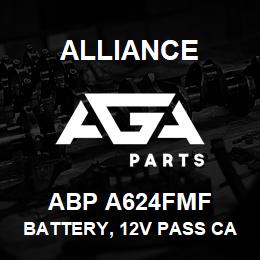 ABP A624FMF Alliance BATTERY, 12V PASS CAR GRP24F 650CCA | AGA Parts