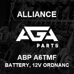 ABP A6TMF Alliance BATTERY, 12V ORDNANCE GRP6TL 750CCA | AGA Parts