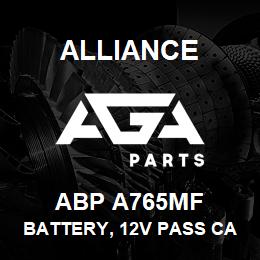 ABP A765MF Alliance BATTERY, 12V PASS CAR GRP65 690CCA | AGA Parts