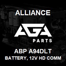 ABP A94DLT Alliance BATTERY, 12V HD COMMERCIAL GRP4DLT 850CCA | AGA Parts
