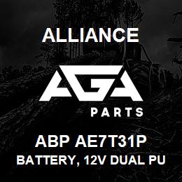 ABP AE7T31P Alliance BATTERY, 12V DUAL PURP GRP31 730CCA POST | AGA Parts