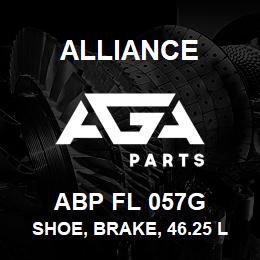 ABP FL 057G Alliance SHOE, BRAKE, 46.25 LONG BOTTOM R | AGA Parts