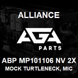 ABP MP101106 NV 2X Alliance MOCK TURTLENECK, MICROFIBRE -SHRT SLV NAVY | AGA Parts