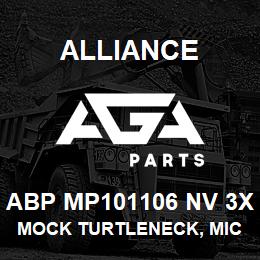 ABP MP101106 NV 3X Alliance MOCK TURTLENECK, MICROFIBRE -SHRT SLV NAVY | AGA Parts
