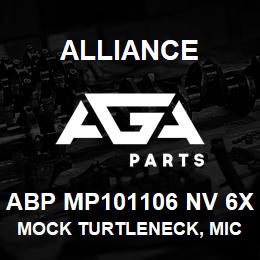 ABP MP101106 NV 6X Alliance MOCK TURTLENECK, MICROFIBRE -SHRT SLV NAVY | AGA Parts