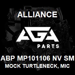 ABP MP101106 NV SM Alliance MOCK TURTLENECK, MICROFIBRE -SHRT SLV NAVY | AGA Parts