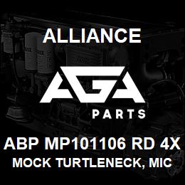 ABP MP101106 RD 4X Alliance MOCK TURTLENECK, MICROFIBRE -SHRT SLV RED | AGA Parts