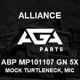 ABP MP101107 GN 5X Alliance MOCK TURTLENECK, MICROFIBRE -LNG SLV GRN | AGA Parts